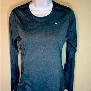 Nike shirt teal grey